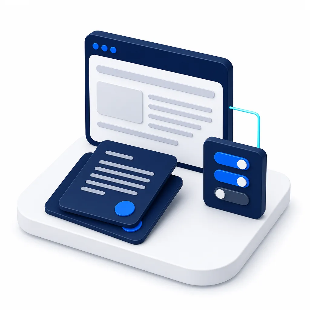 Pages légales d'un site et réglage des traceurs avant publication