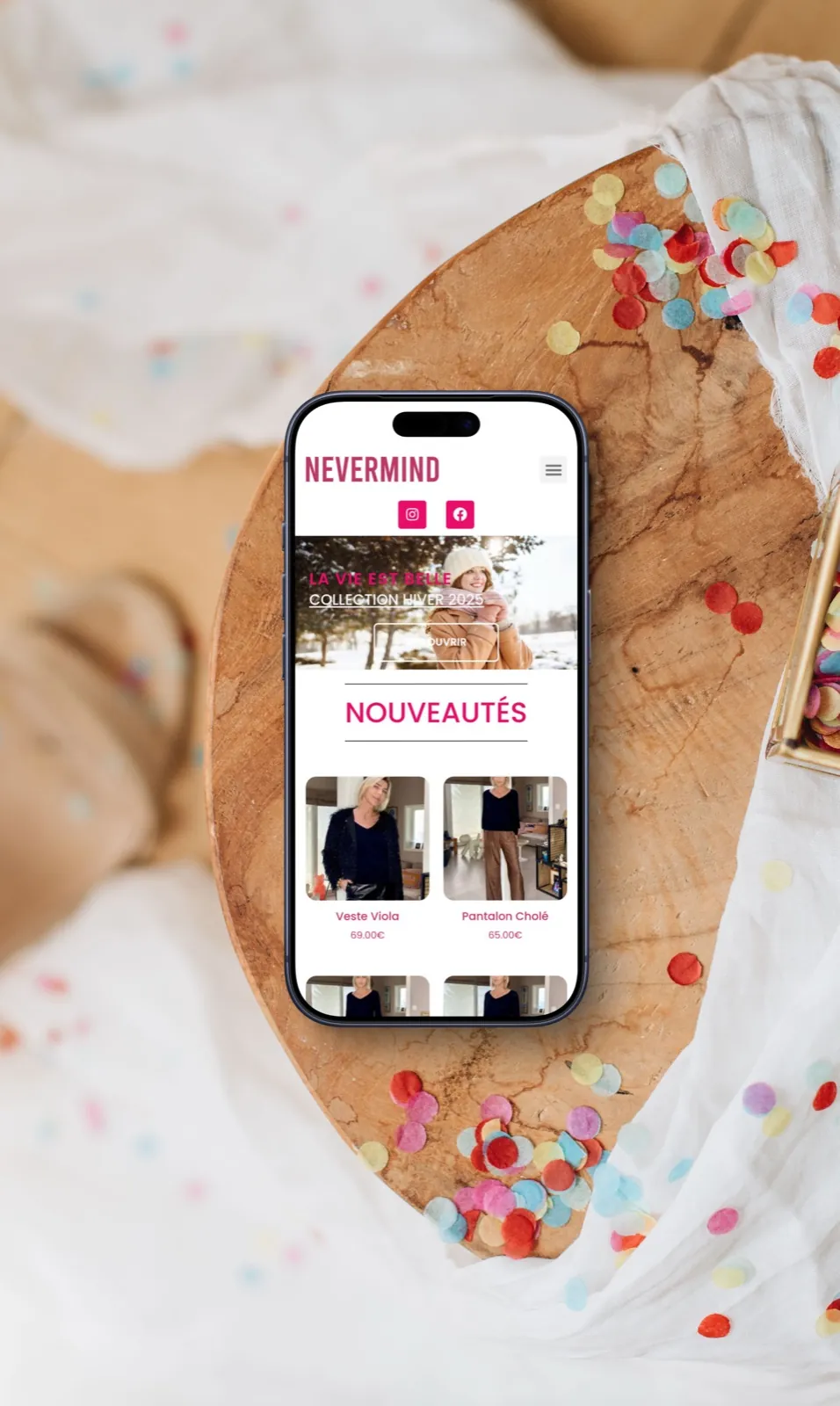 Nevermind Boutique : mise en situation