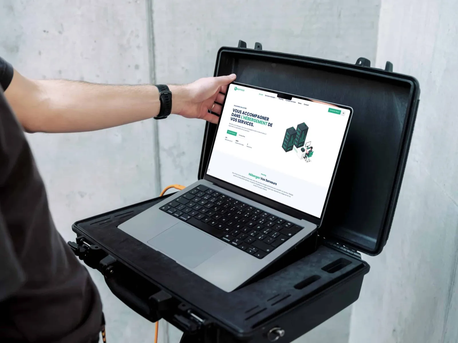 Reptigo : mise en situation